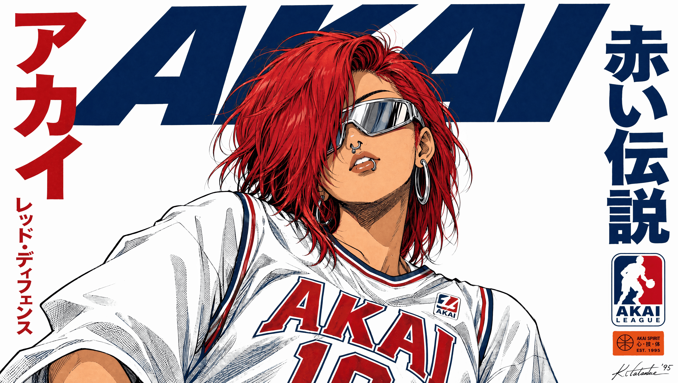 Generazione NANO BANANA — copertina manga AKAI